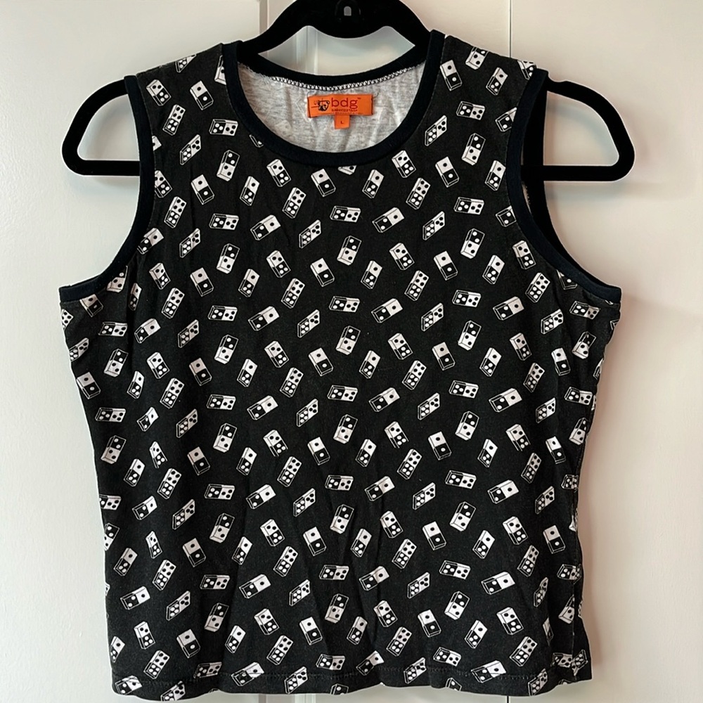 Vintage 90s Dominos tank top